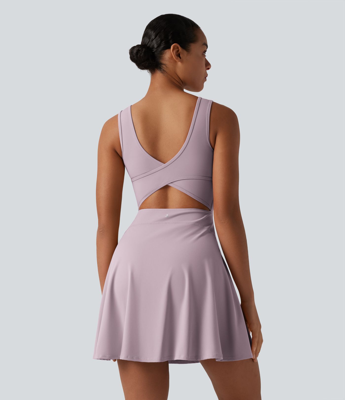SoftlyZero™ Airy 2-in-1 Cool Touch Mini Dance Active Dress with Pockets-Easy Peezy Edition-Longer Length