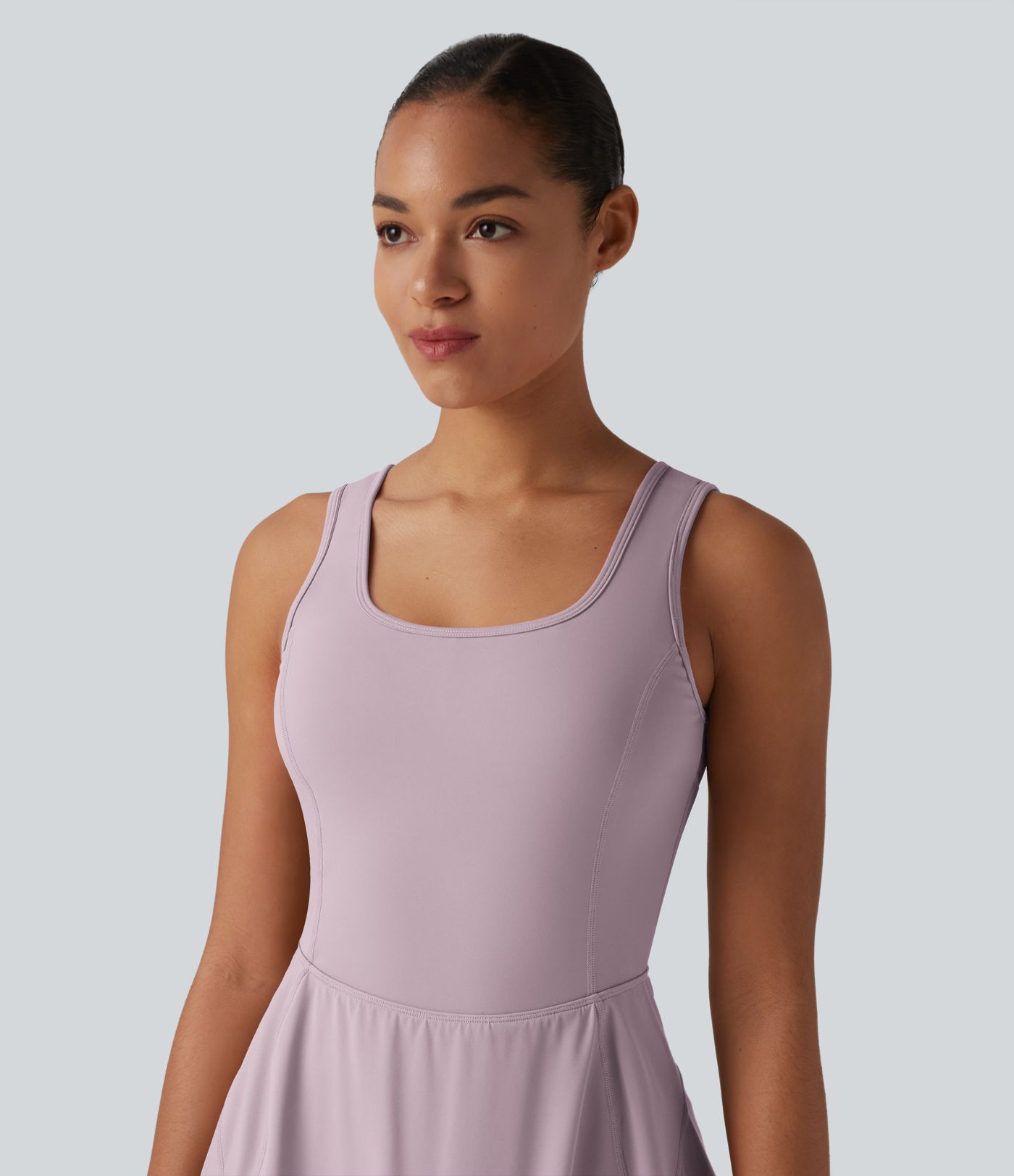 SoftlyZero™ Airy 2-in-1 Cool Touch Mini Dance Active Dress with Pockets-Easy Peezy Edition-Longer Length