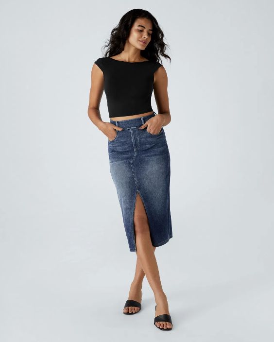 Denim Skirts