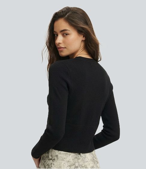 Long Sleeve Button Fly Slim Casual Cardigan
