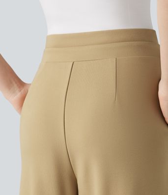 Halara Flex™ High Waisted Straight Leg Work Pants with Pockets