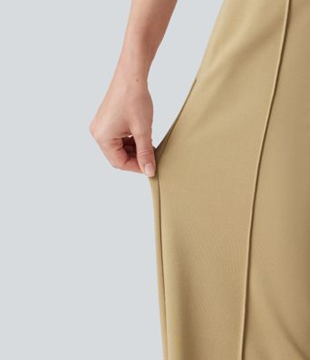 Halara Flex™ High Waisted Straight Leg Work Pants with Pockets