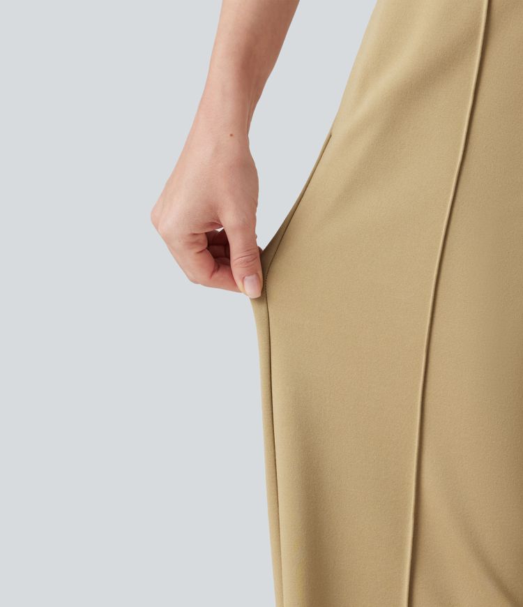 Halara Flex™ High Waisted Straight Leg Work Pants with Pockets