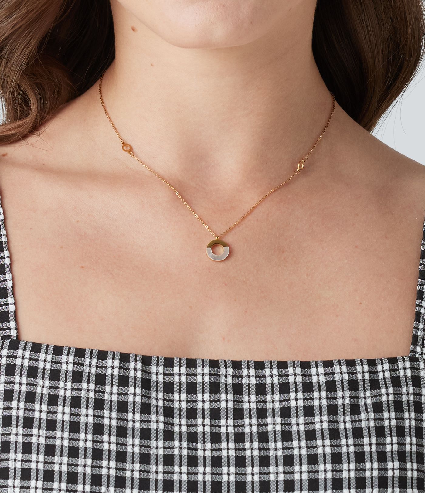 Ring Pendant Necklace