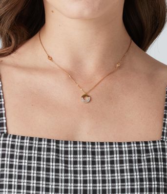 Ring Pendant Necklace