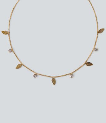 Leaves Pendant Necklace
