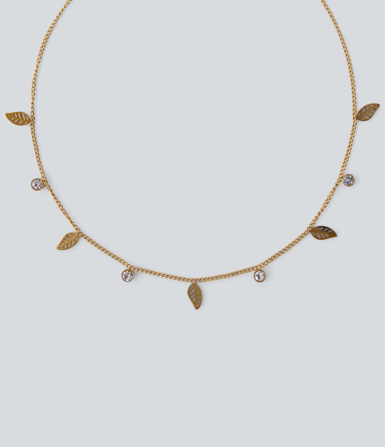 Leaves Pendant Necklace