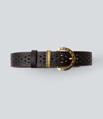 Metal Buckle Hollow Out Belt