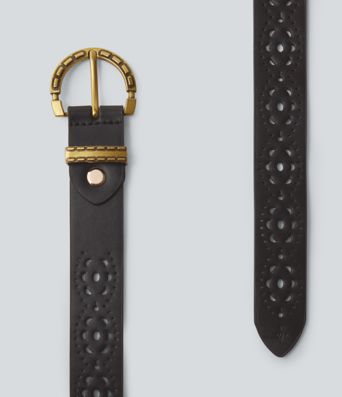 Metal Buckle Hollow Out Belt