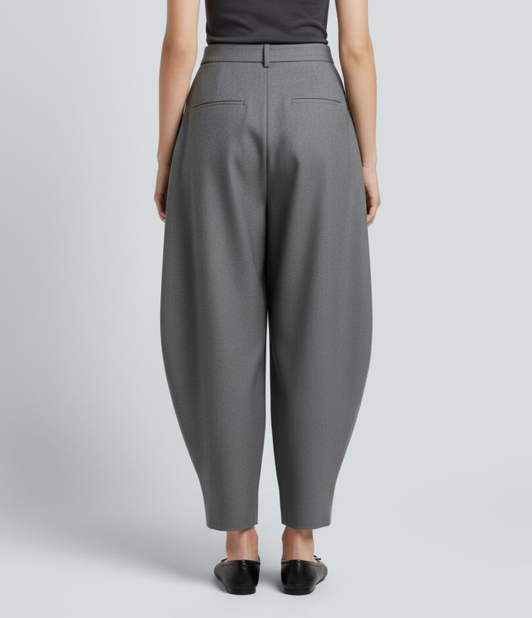 Mid Rise Work Balloon Pants