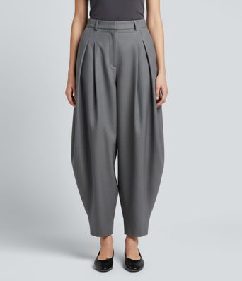 Mid Rise Work Balloon Pants