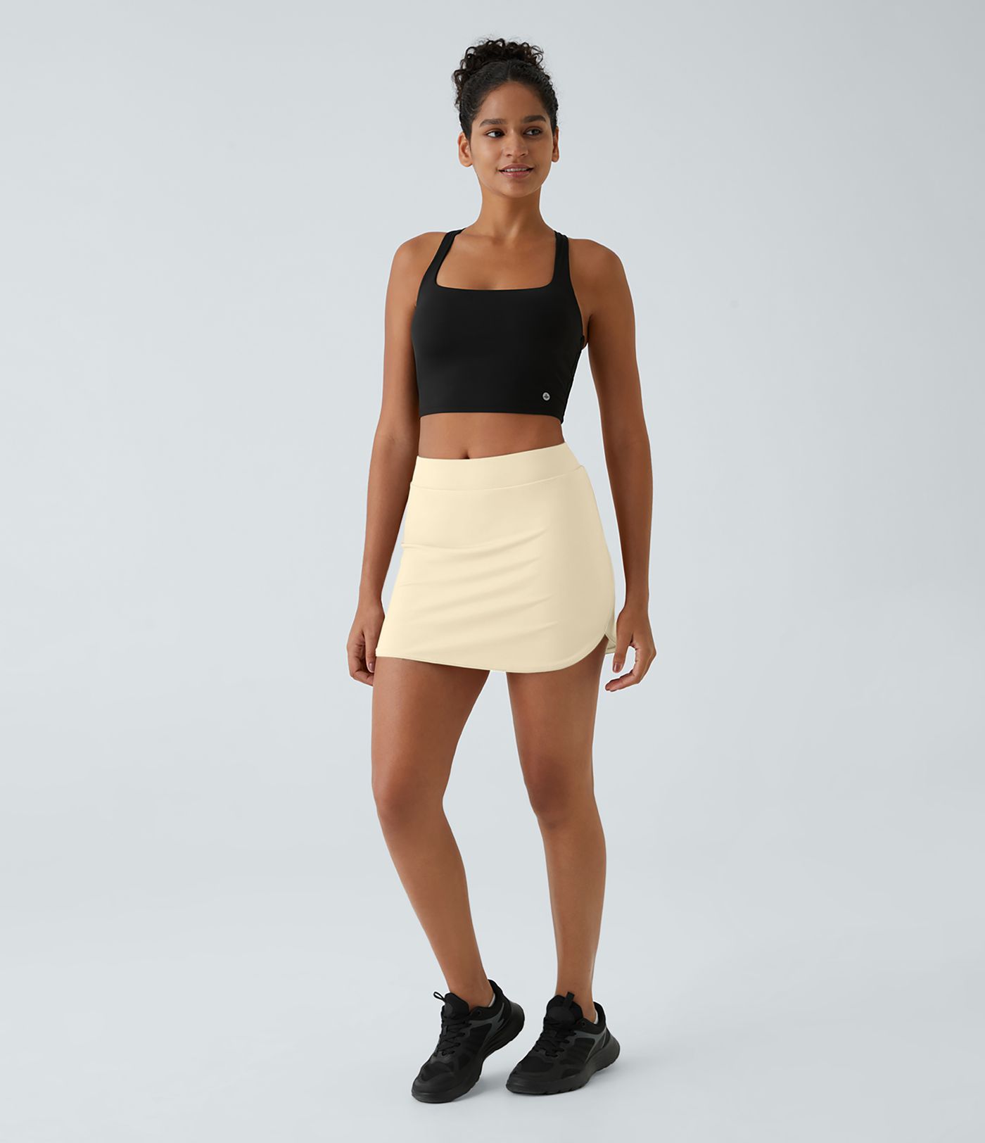 Everyday High Waisted Pocket 2-in-1 Micro Mini Golf Skirt-Clarity