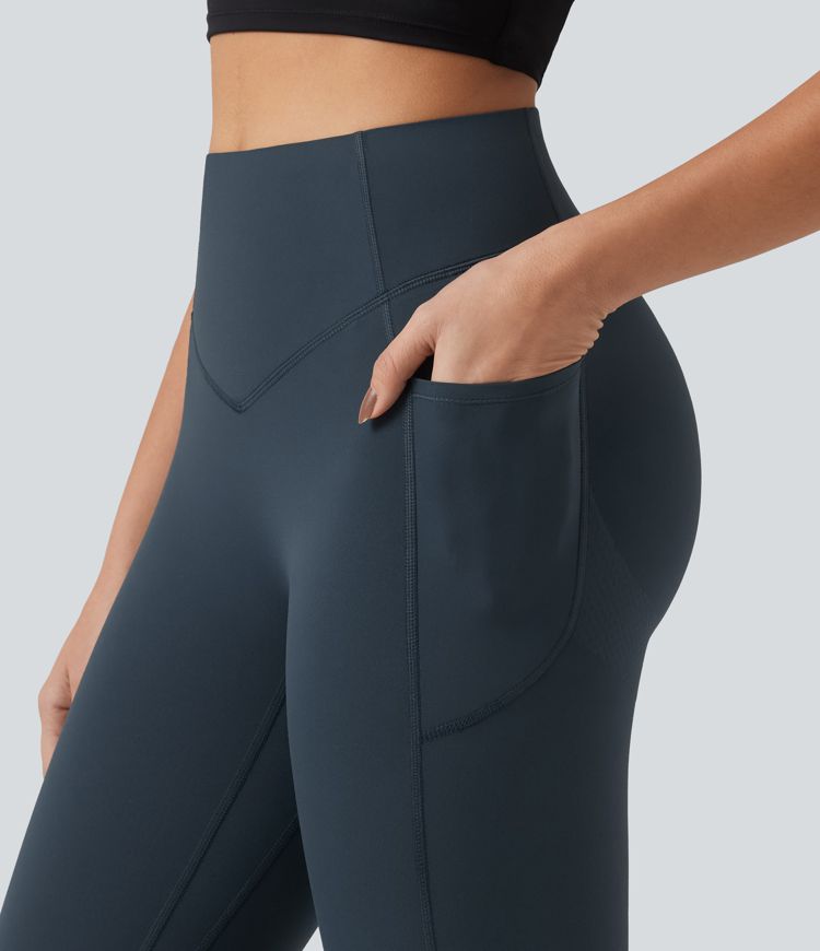 Halara UltraSculpt™ High Waisted Scrunch Butt Lifting Tummy Control Pocket Shaping Training Leggings