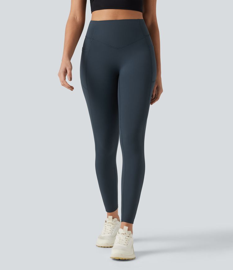 Halara UltraSculpt™ High Waisted Scrunch Butt Lifting Tummy Control Pocket Shaping Training Leggings
