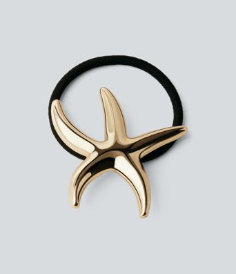 Metal Starfish Hair Tie