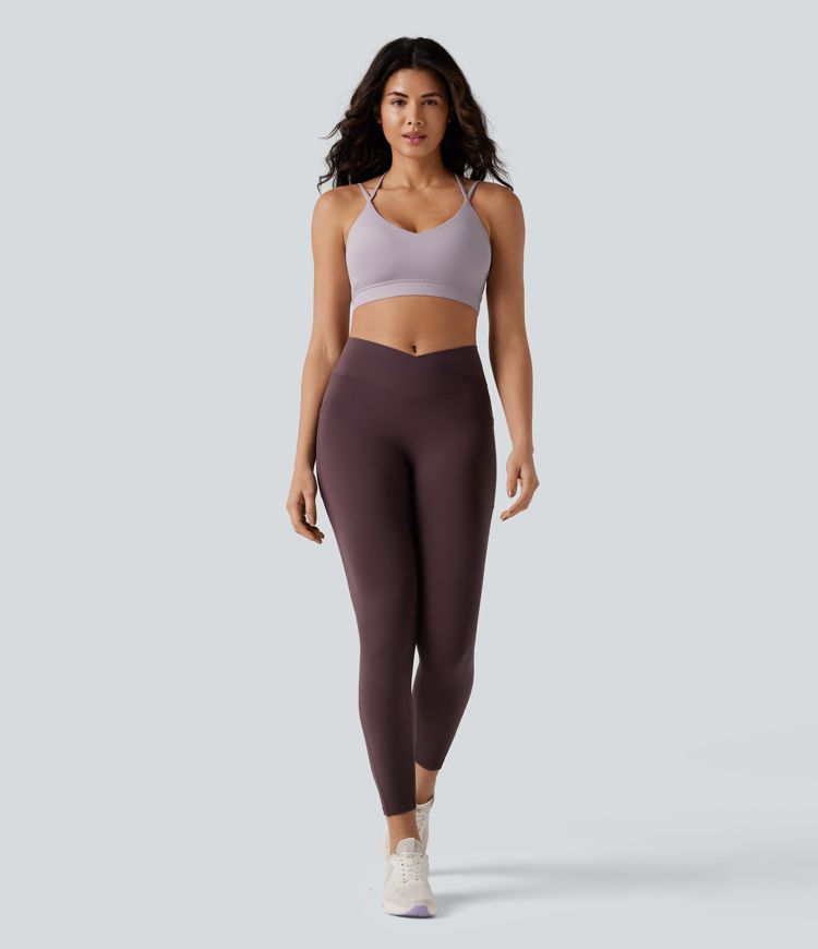 Low Support Built-in Bra Yoga Sports Bra