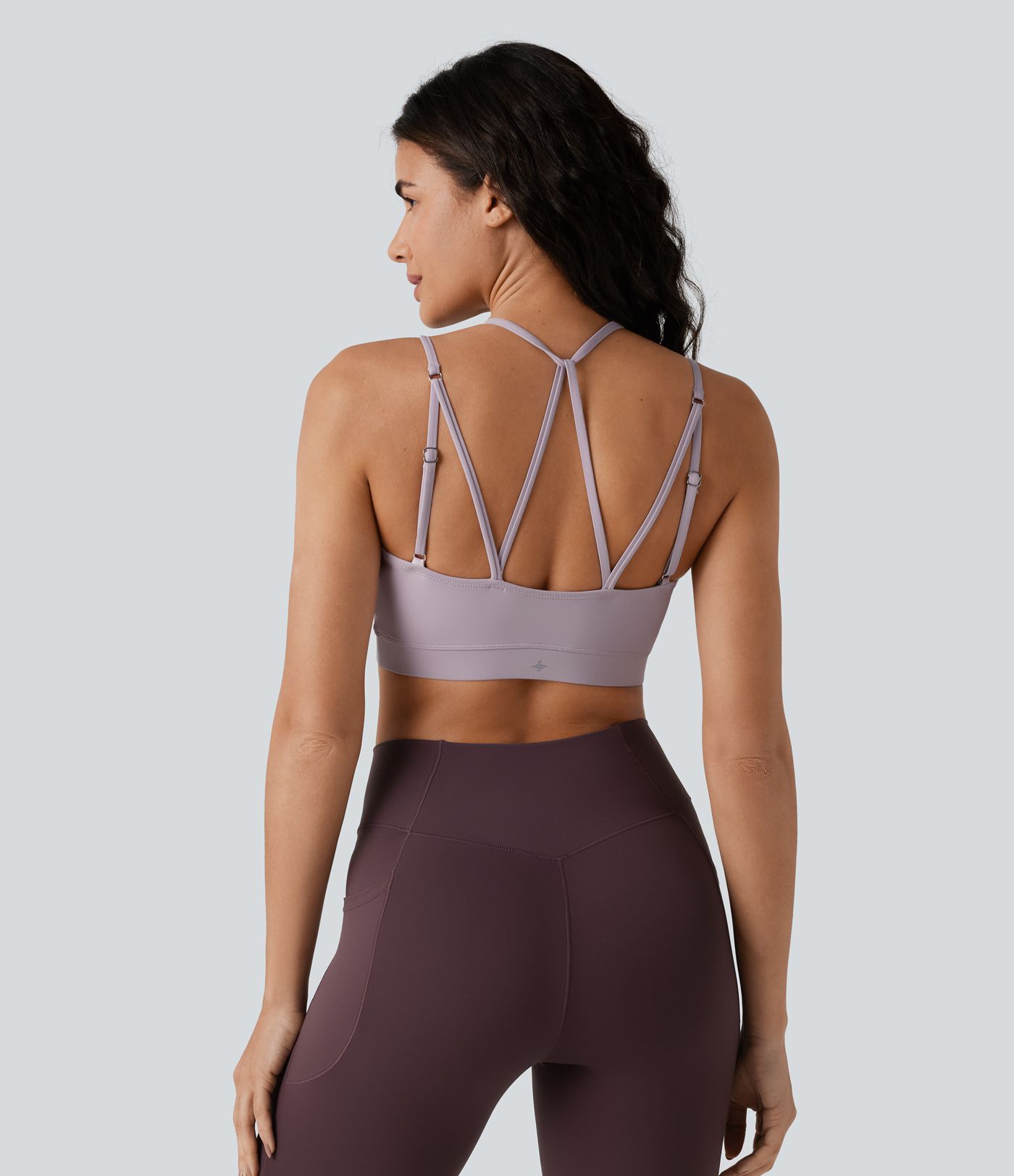 Low Support Built-in Bra Yoga Sports Bra
