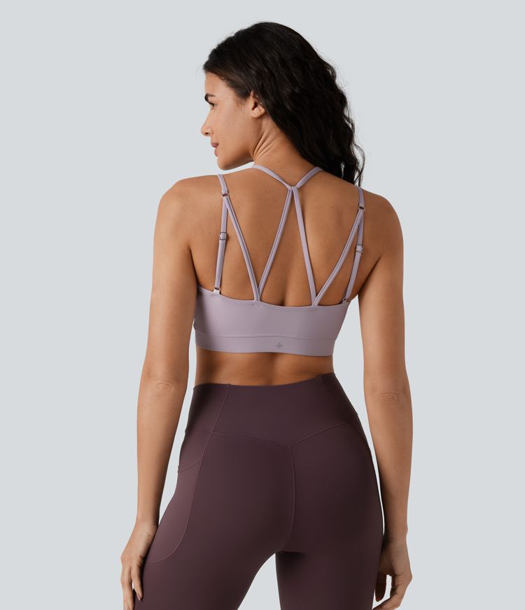 Low Support Built-in Bra Yoga Sports Bra