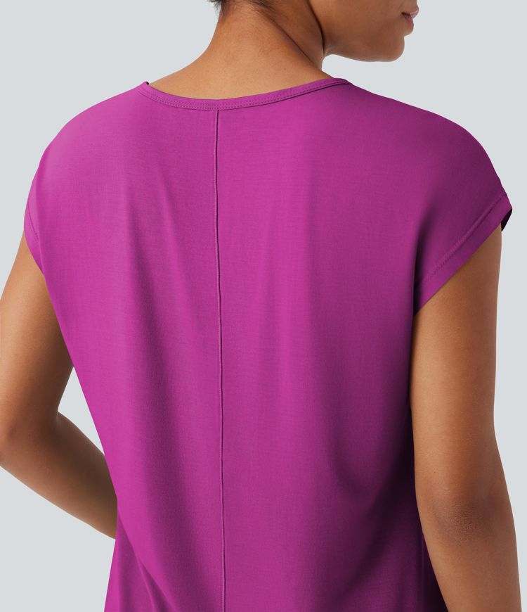V Neck Short Sleeve Casual T-Shirt V Neck Short Sleeve Casual T-Shirt