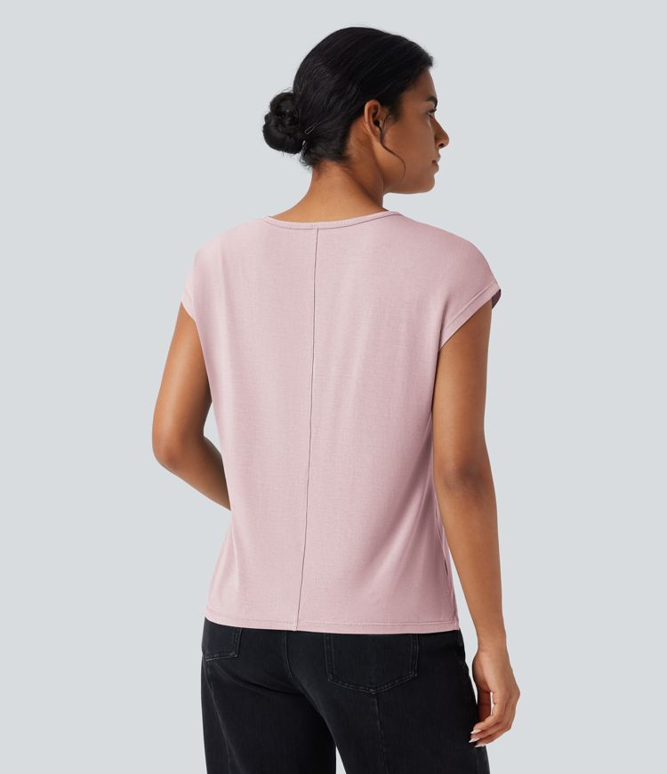 V Neck Short Sleeve Casual T-Shirt V Neck Short Sleeve Casual T-Shirt
