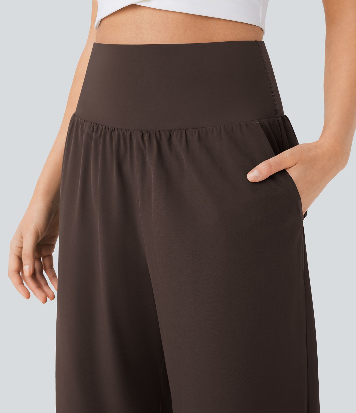 Pantalones SoCinched de Cintura Alta con Control de Abdomen, Bolsillos y Secado Rápido Pantalones SoCinched de Cintura Alta con Control de Abdomen, Bolsillos y Secado Rápido