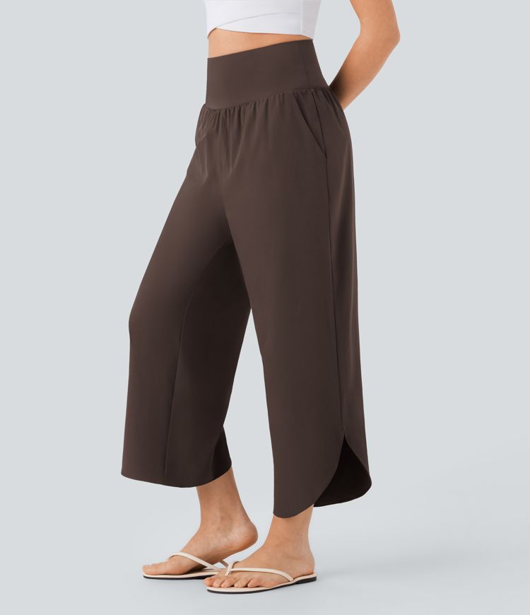 Pantalones SoCinched de Cintura Alta con Control de Abdomen, Bolsillos y Secado Rápido Pantalones SoCinched de Cintura Alta con Control de Abdomen, Bolsillos y Secado Rápido