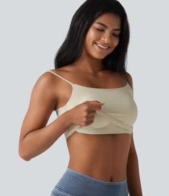 Non-Removable Pad Casual Tank Top