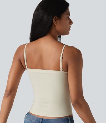 Non-Removable Pad Casual Tank Top