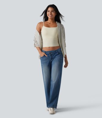 Non-Removable Pad Casual Tank Top