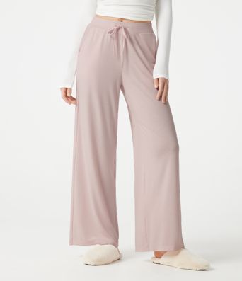 Mid Rise Drawstring Lounging Baggy Pants with Pockets