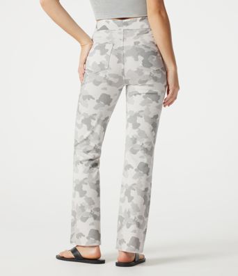 Halara Flex™ High Waisted Camo Bootcut Casual Jeans with Pockets