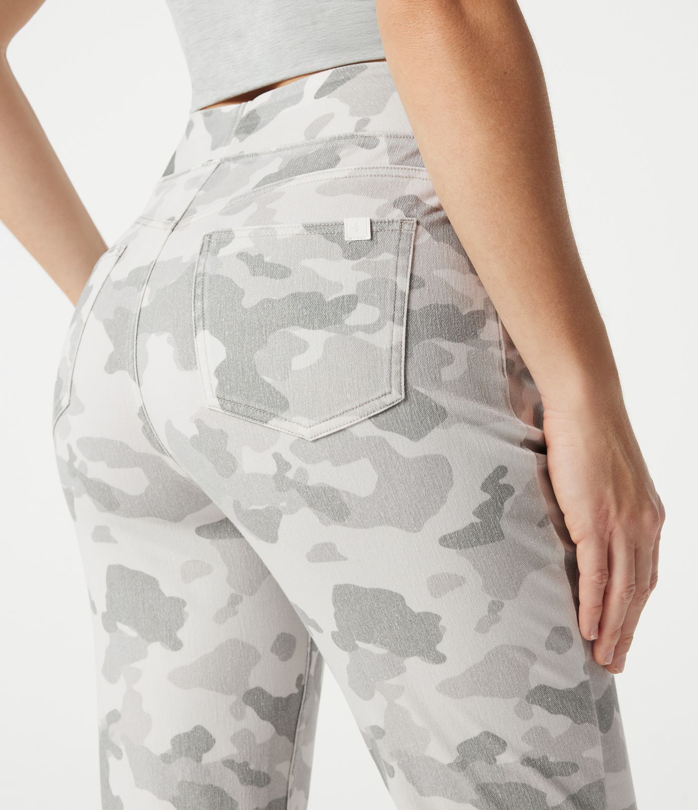 Halara Flex™ High Waisted Camo Bootcut Casual Jeans with Pockets