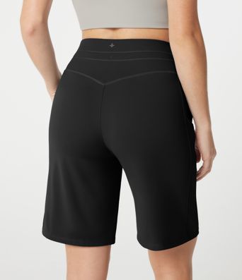 SoftlyZero™ Plush High Waisted Drawstring Workout Shorts with Pockets SoftlyZero™ Plush High Waisted Drawstring Workout Shorts with Pockets
