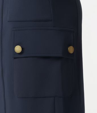 DayStretch High Waisted Work Bermuda Shorts with Pockets
