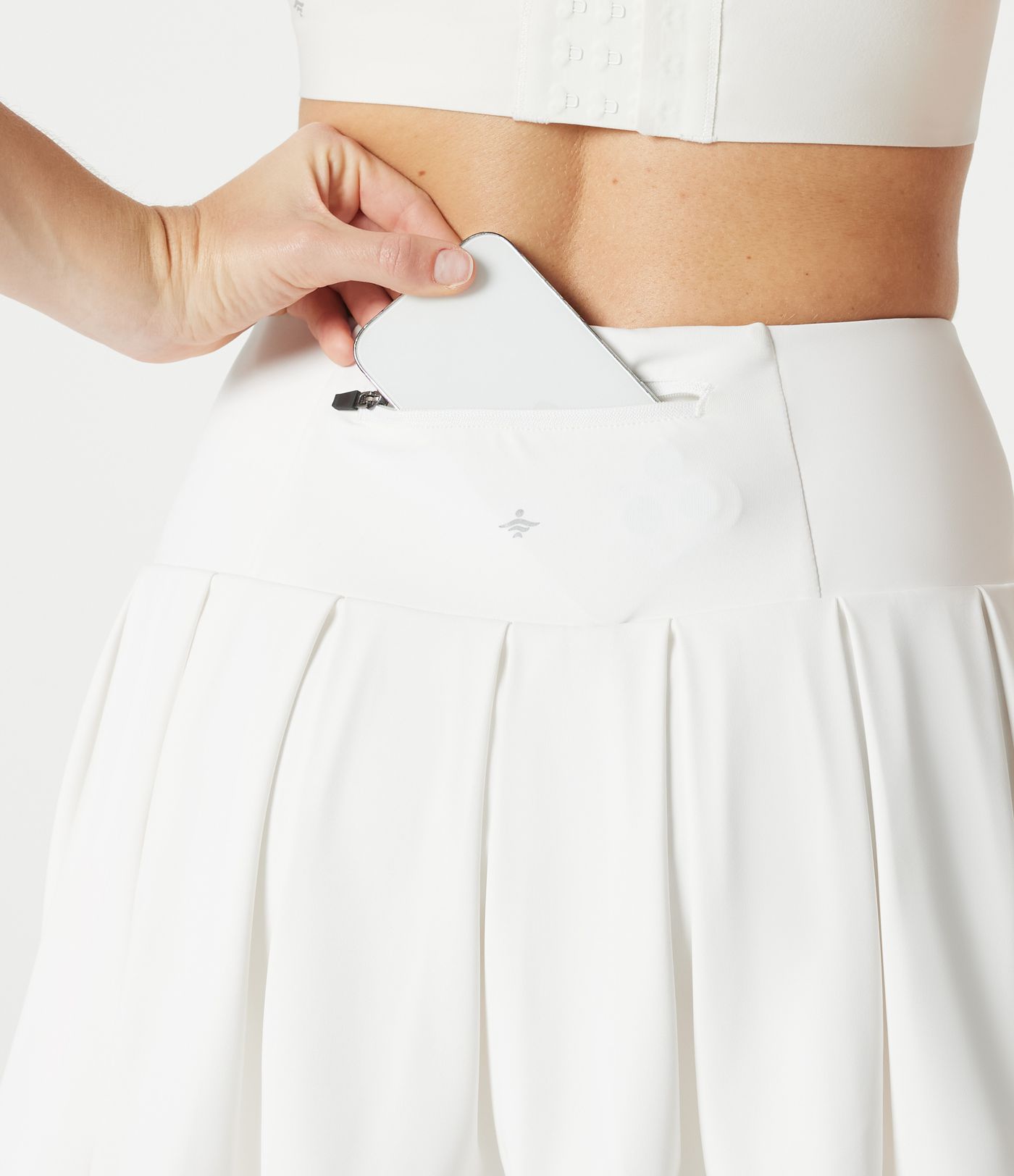 SoftlyZero™ QuickDry Mid Rise Tummy Control Pleated 2-in-1 Mini Tennis Skirt with Pockets