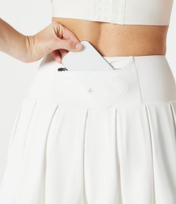 SoftlyZero™ QuickDry Mid Rise Tummy Control Pleated 2-in-1 Mini Tennis Skirt with Pockets