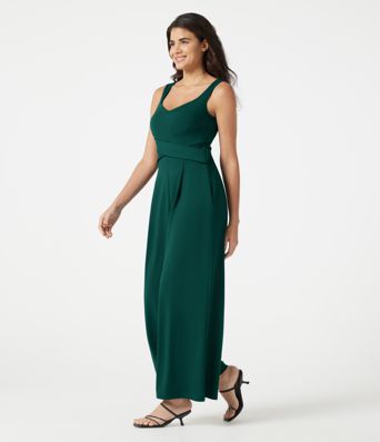 Lässiger, rückenfreier Jumpsuit mit Seitentaschen