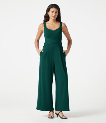 Lässiger, rückenfreier Jumpsuit mit Seitentaschen