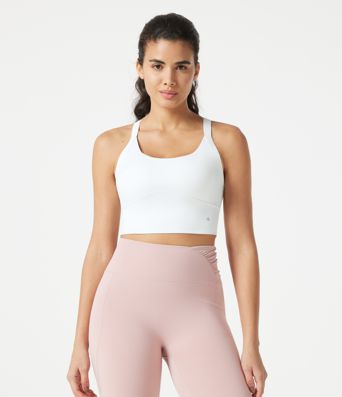 SoftlyZero™ Plush Cut Out Cropped Yoga Tank Top