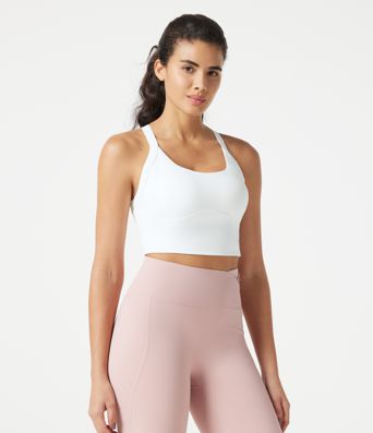 SoftlyZero™ Plush Cut Out Cropped Yoga Tank Top