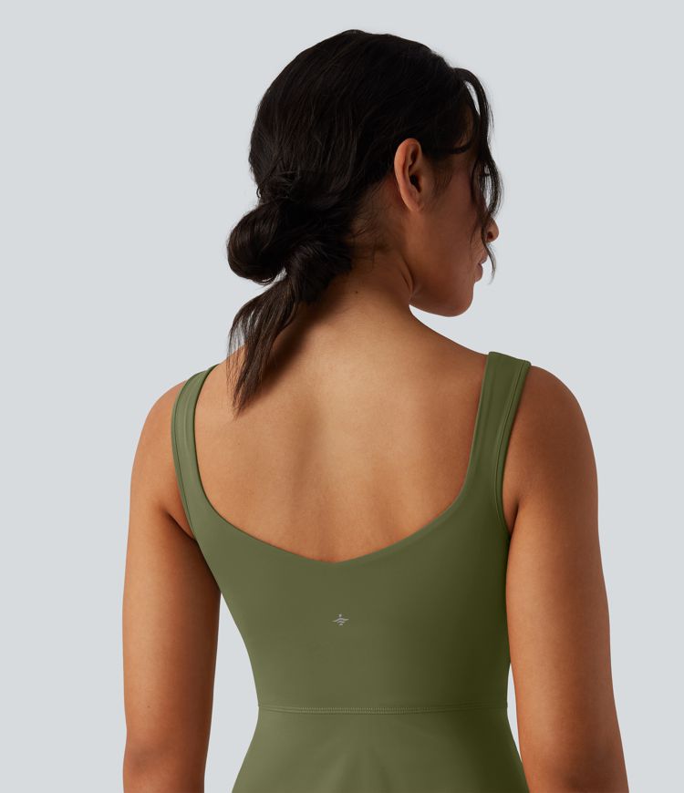 SoftlyZero™ Airy 2-in-1 Cool Touch Mini Tennis Active Dress with Pocket-Easy Peezy Edition-UPF50+