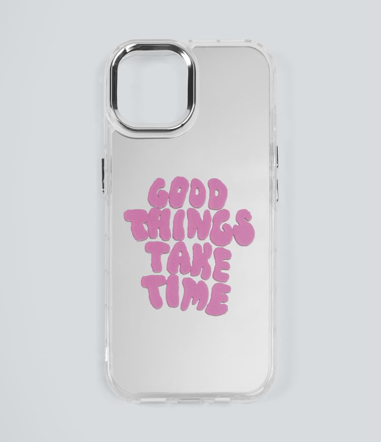 Slogan Mirror iPhone Case