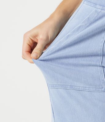 Halara Flex™ Denim Mid Rise Casual Cargo Joggers with Pockets