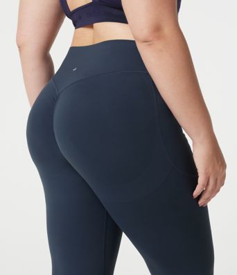 Halara UltraSculpt™ Plus Size High Waisted Scrunch Butt Lifting Tummy Control Shaping Yoga Flare Leggings with Pockets