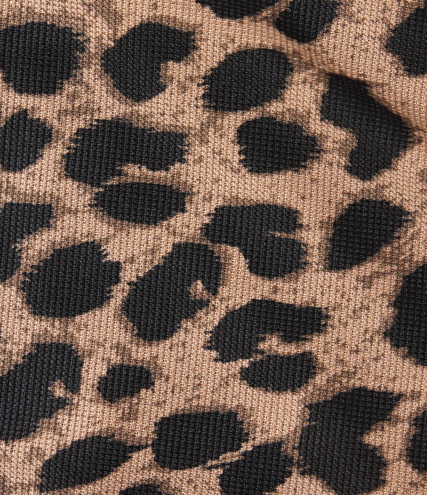 Stand Collar Zipper Long Sleeve Color Block Leopard Print Waffle Casual Jacket with Pockets Stand Collar Zipper Long Sleeve Color Block Leopard Print Waffle Casual Jacket with Pockets
