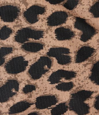 Stand Collar Zipper Long Sleeve Color Block Leopard Print Waffle Casual Jacket with Pockets Stand Collar Zipper Long Sleeve Color Block Leopard Print Waffle Casual Jacket with Pockets