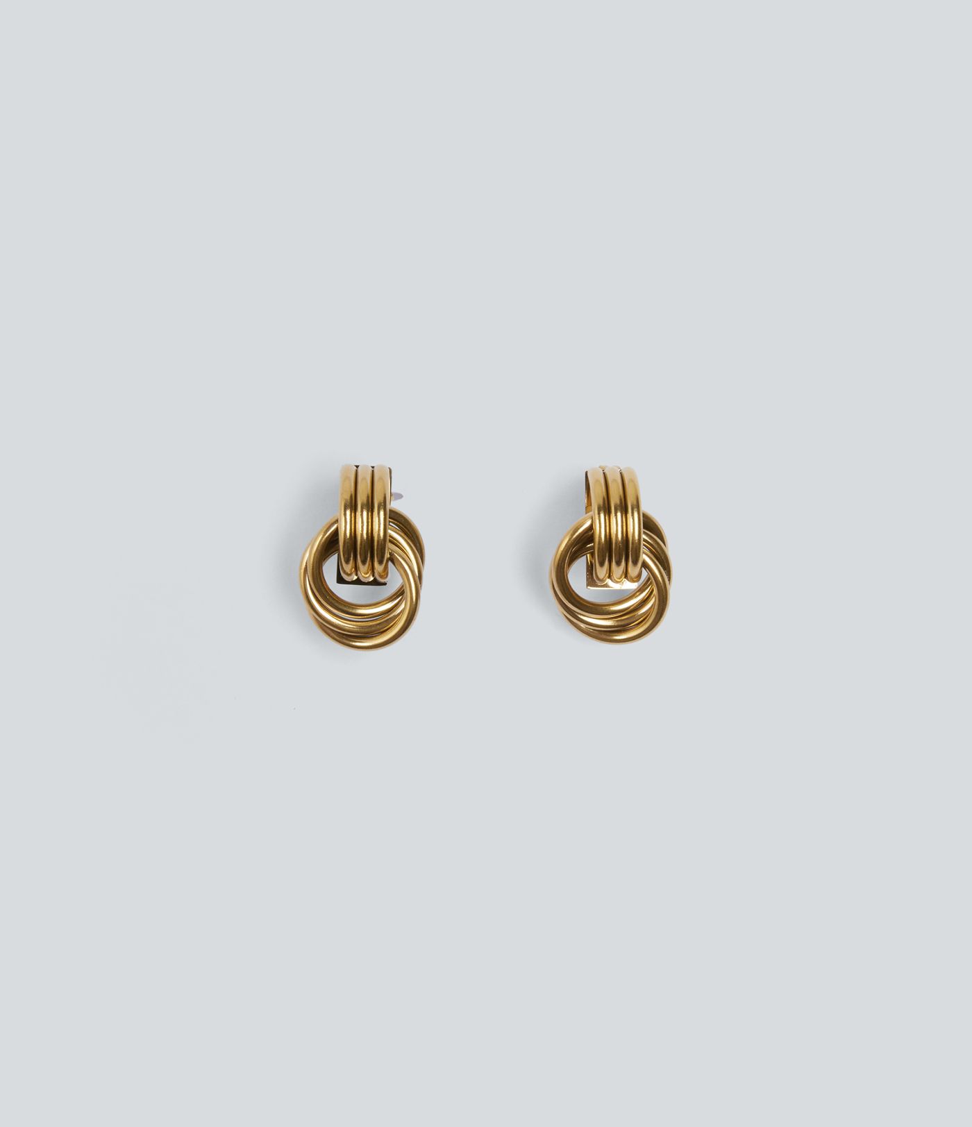 Boucles d'oreilles créoles à plusieurs niveaux