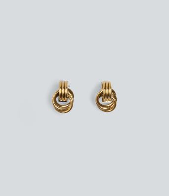 Boucles d'oreilles créoles à plusieurs niveaux