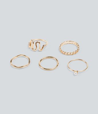 5 Pcs Rings Set