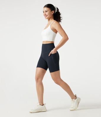Halara UltraSculpt™ High Waisted Anti-Roll Tummy Control Shaping Workout Biker Shorts 7'' with Pockets Halara UltraSculpt™ High Waisted Anti-Roll Tummy Control Shaping Workout Biker Shorts 7'' with Pockets